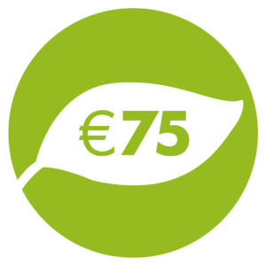 +75 euro solidaire betaling